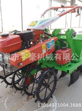 手推播种 机蒜滴管 精机汽油播大蒜瓣机种六覆膜行蒜