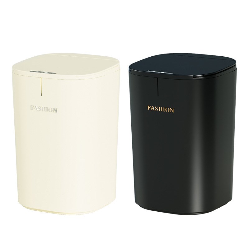 充电智能感应垃圾桶家用带盖无异味客厅厨房颜值大容量封口收纳桶