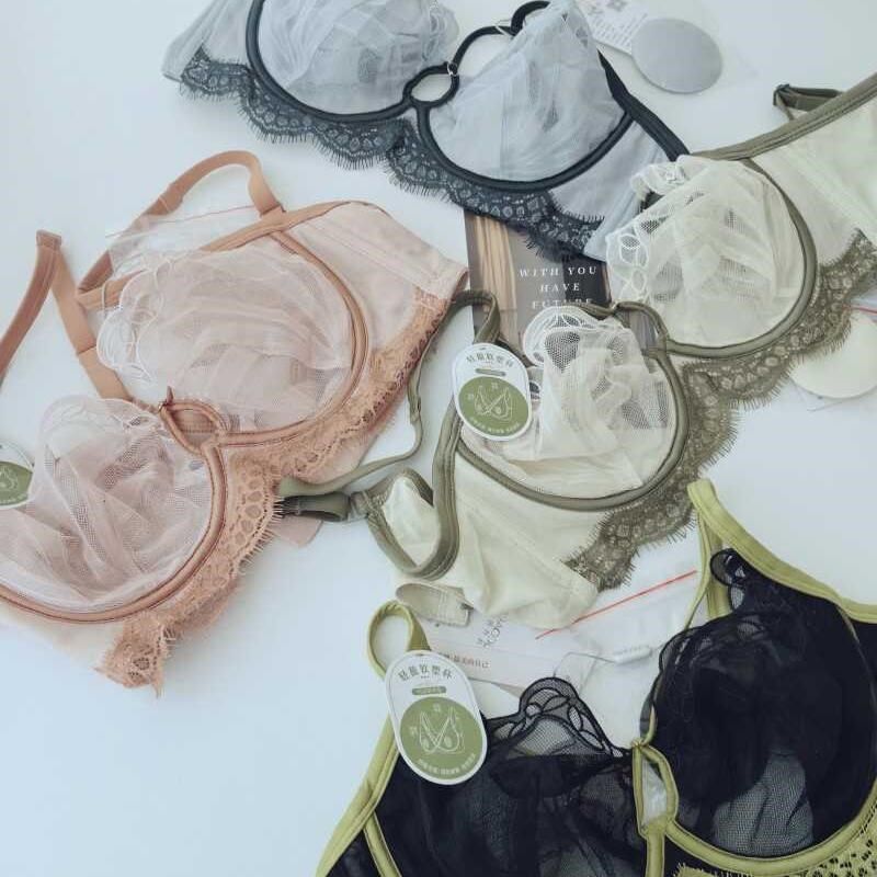 就是美~原176 超薄纱精致细腻内衣大胸显小聚拢调整型夏季水晶杯,女士内衣/男士内衣/家居服,文胸,淘宝优惠券,粉丝福利购,淘宝优惠卷