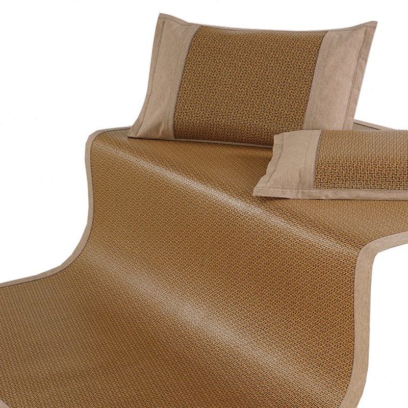 高档夏季折叠凉席1.2裸睡软1.8m藤席单人纯藤1.5草席1席子35天然