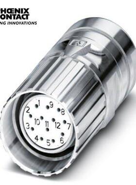 菲尼克斯电缆连接器CA-12S1N128007-1619710电气联接德国是PHOENI