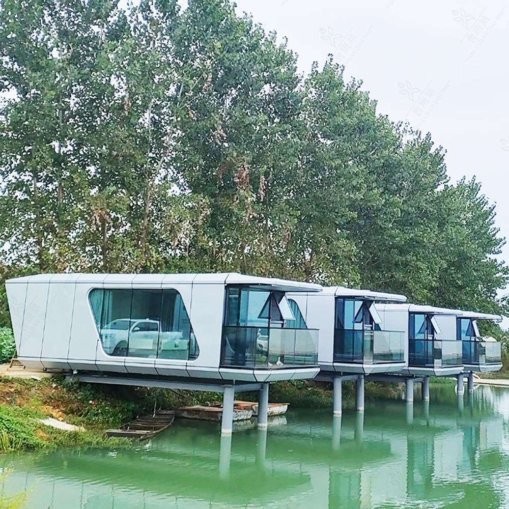 民宿驿站度假中心 乡园行途驿站文旅太空舱 文化旅游产业装配建筑