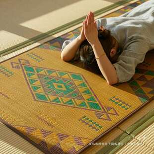 上席天意运动专业大拜垫家用蔺草108大礼拜磕大头拜忏顺滑防静电