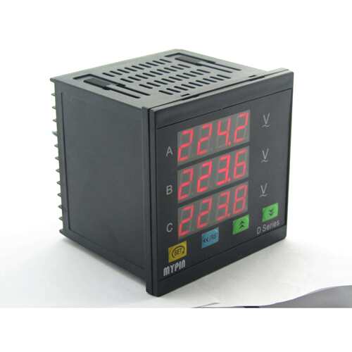 MYPIN 中山名品电气供应电力电网公司专用三相电压表 MDH9-3V
