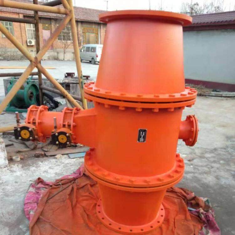 瓦斯抽放管路快速排渣器安装简单 速度快 使用安全