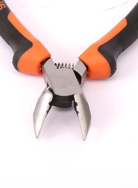 SHEFFIELD/钢盾双色重型斜嘴钳6 电工斜咀钳偏口钳电子剪S045015