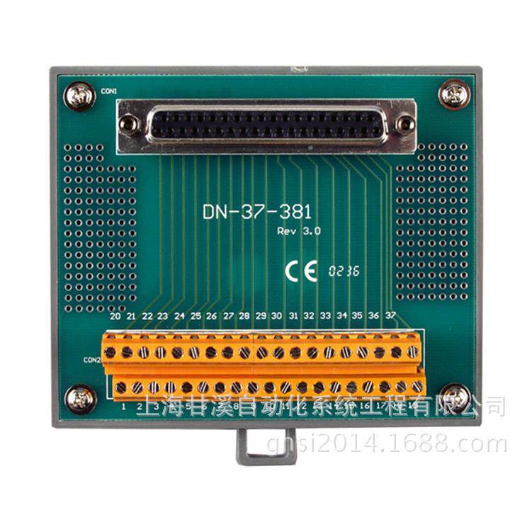 DN-37-381A泓格37针通用端子板含CA-3710A电缆
