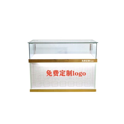 新款手机柜台展示柜珠宝玉器商用展柜移动营业厅手机配件柜玻璃柜