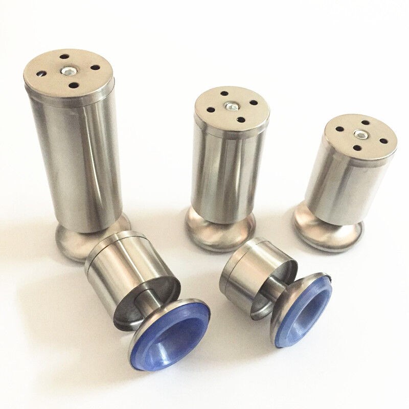 不锈钢家具脚垫橱柜脚可调节家具脚电视茶几圆支撑脚加高脚桌脚腿