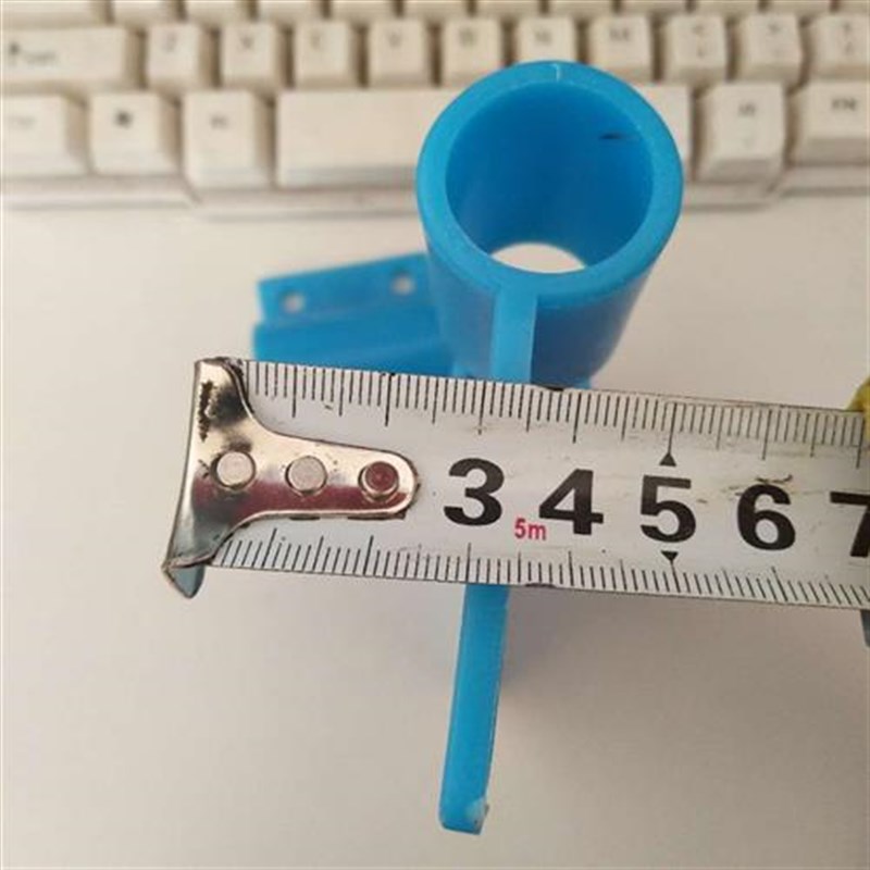 PVC软门帘塑料夹片龙骨配件加厚皮帘子挂板穿杆子夹板