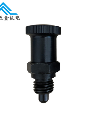 分度销PMXSH10/PMXSL12/PXSH16/PXSL20复位型嵌入式精密旋钮柱塞