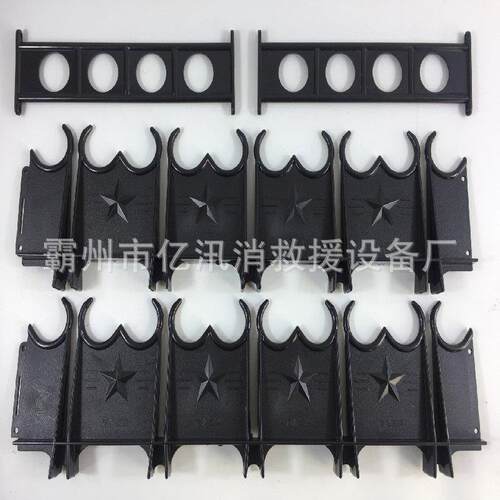 PC防bao盾牌支架安保装备用品器材加厚材质存放防bao棍支架