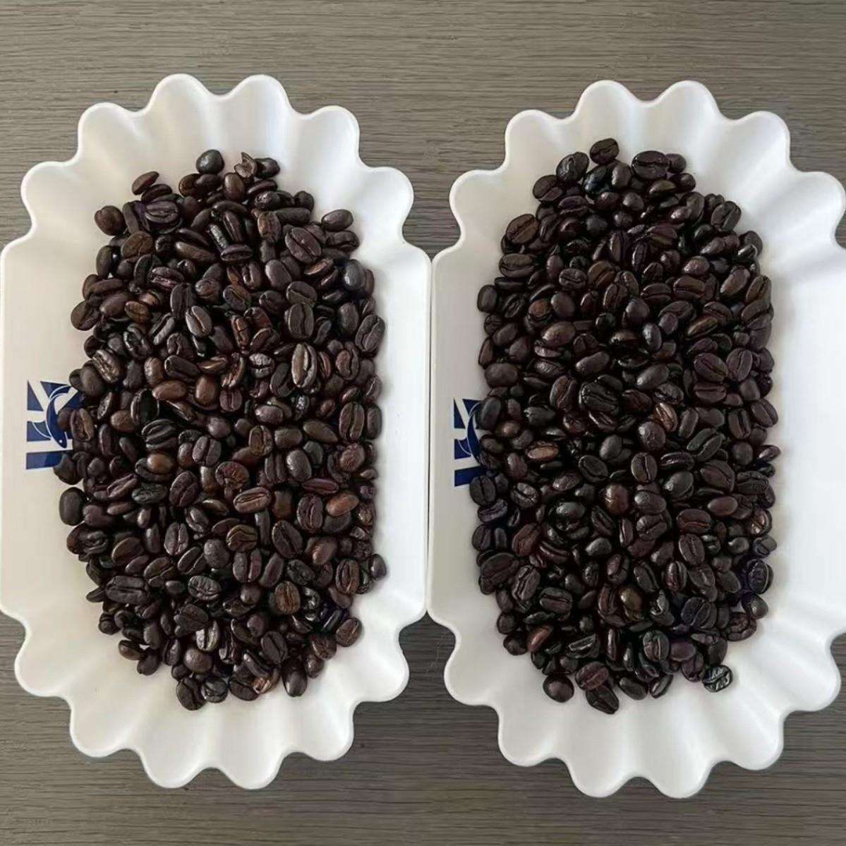 咖啡豆咖啡练习豆黑咖啡新鲜烘焙可现磨粉意式浓缩风味豆1kg