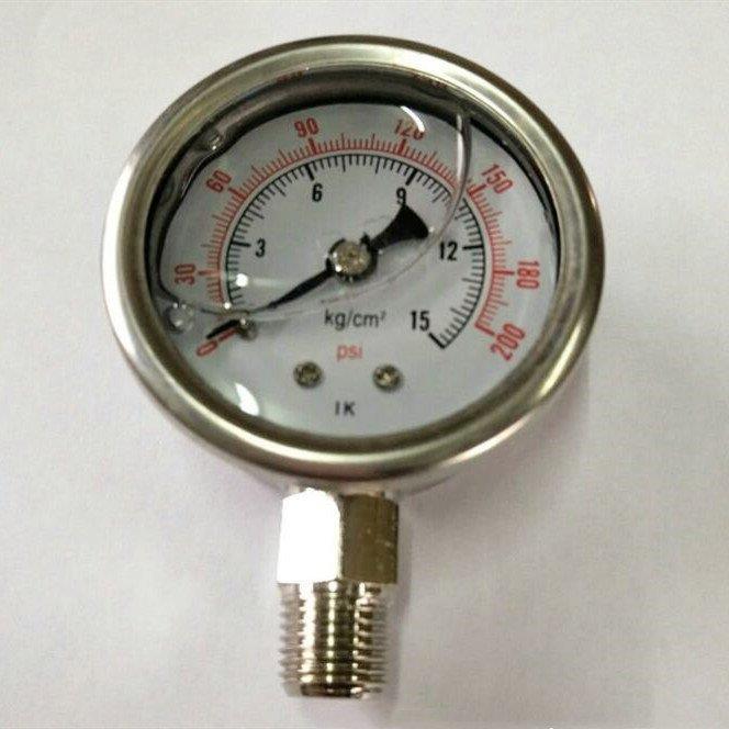 压力表不锈钢压力仪表指针压力表水压表液油压表负压表