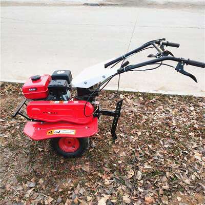 乐丰微耕机 家用自走式旋耕犁地机 供应7.5马力四冲程汽油微耕机