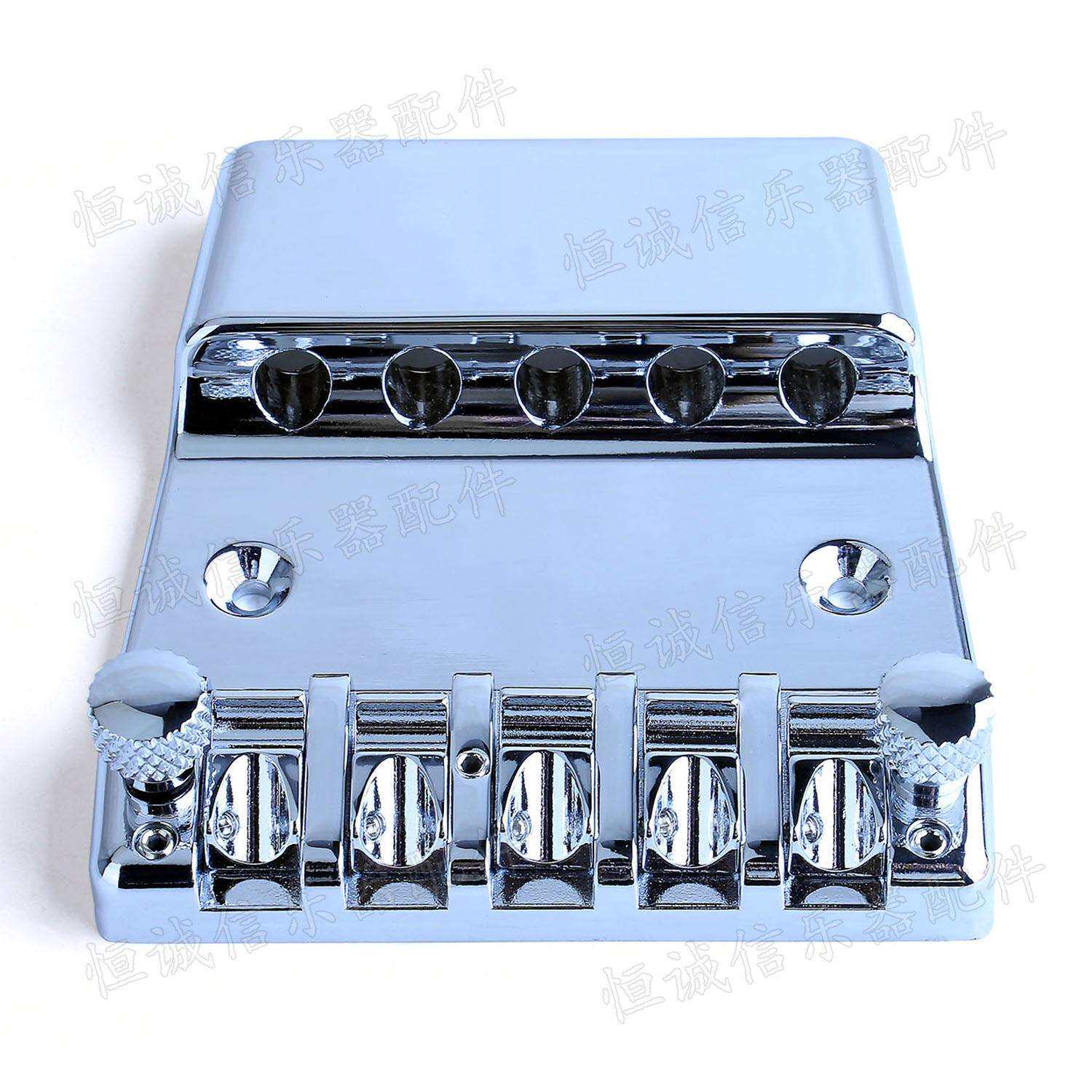 五弦电贝斯琴桥拉弦板电吉他琴桥5弦电贝司弦桥下驹Bass拉线器