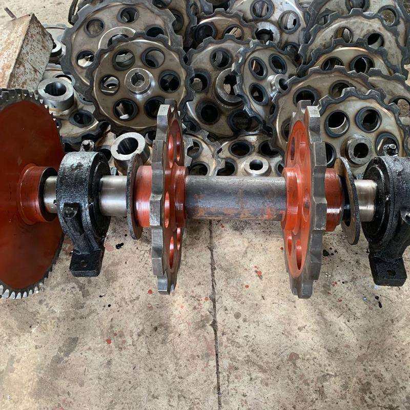 斗式提升机链轮厂价销售 矿用六齿链轮总成 锰钢圆环链轮齿轮