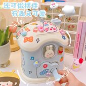 年学生速儿童可爱存钱罐2023发新款 蘑菇小房子礼女孩屋卡通储蓄罐