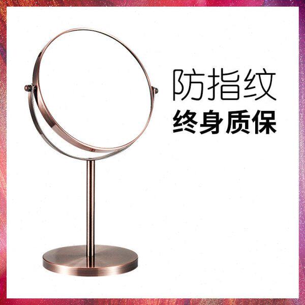 台式镜镜子化妆镜美容镜放大双面桌面公主梳妆镜家用镜欧式高清