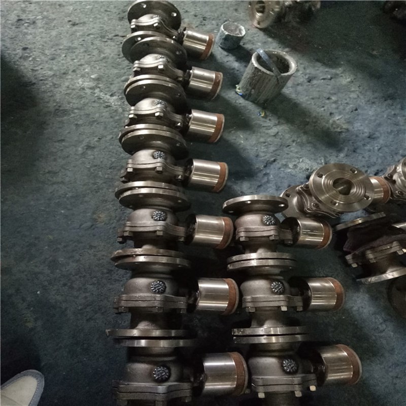 涡轮防盗法兰球阀 FDQ341H-25P 隐形L锁防盗球阀 自锁防盗球阀