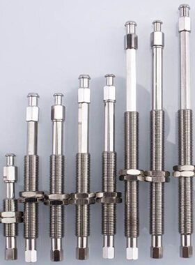 50真空吸盘支架杆-S0S2-S10缓冲-弹簧-M5隆TCAS4-结0M30--S连上2