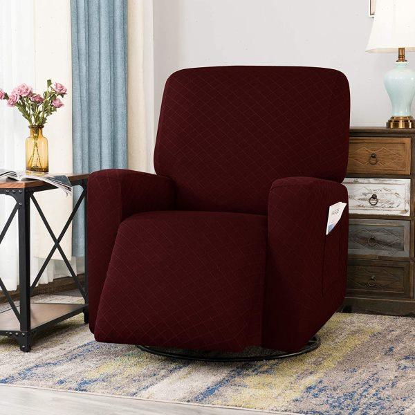 菱形格摇椅沙发套  布艺组合简约弹力提花沙发套 休闲椅沙发套,居家布艺,沙发垫,淘宝优惠券,粉丝福利购,淘宝优惠卷