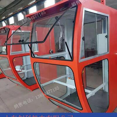 起重机太空舱司机室欧式LD单梁驾驶室加大LH葫芦双驾驶室塔机驾驶