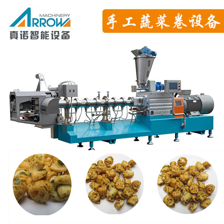 中小型膨化食品机 玉米脆片/果蔬膨化设备 低能耗设计 技术指导