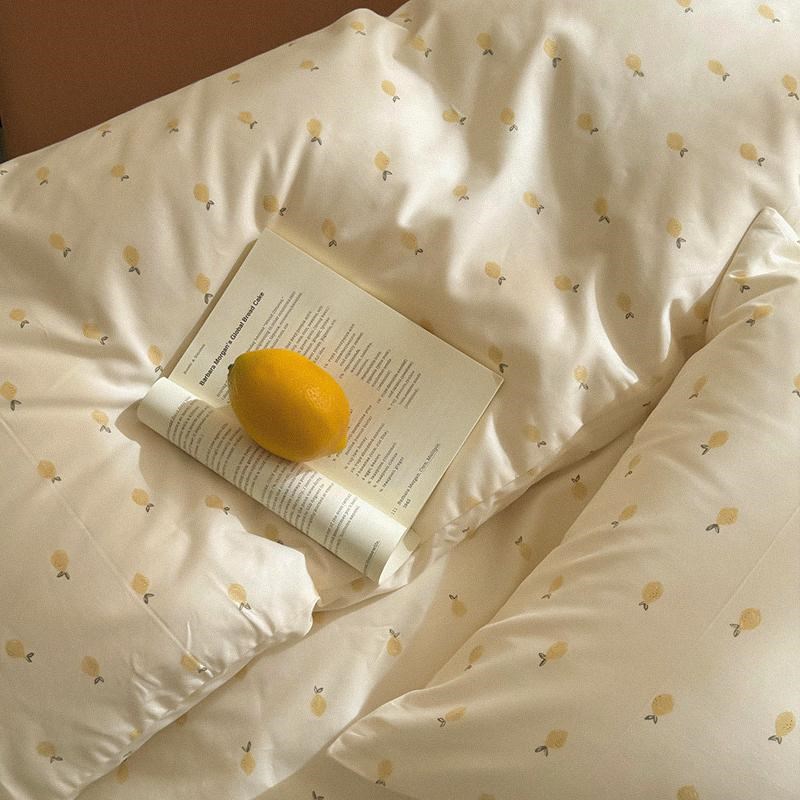 可爱单人宿舍纯棉被套1.5米全棉被罩裸睡单人三四件套150x200x230