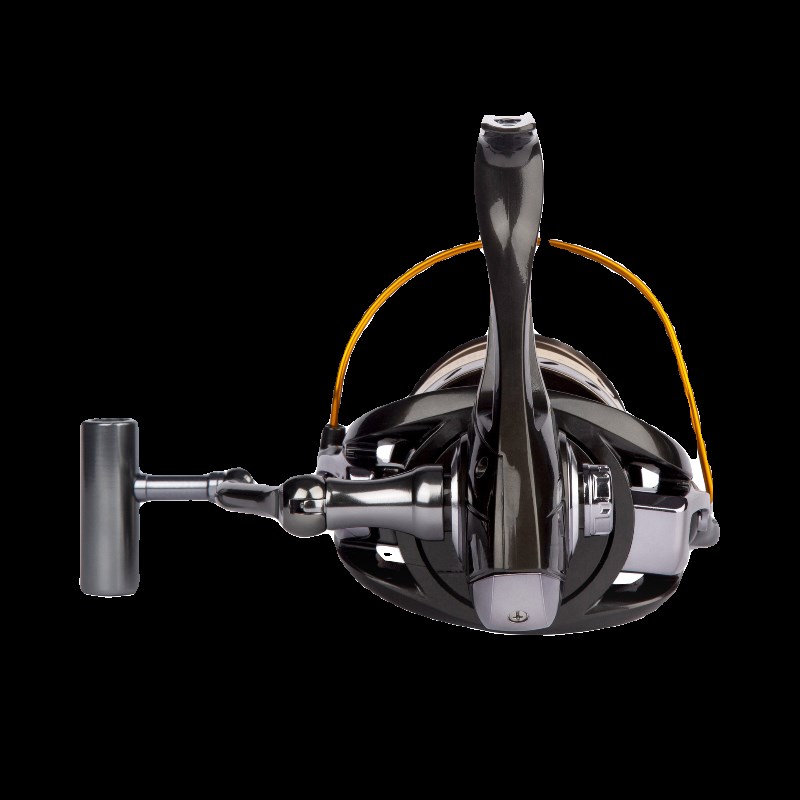 无间隙渔轮全金属摇臂鱼线轮海杆轮子鱼轮海竿纺车轮深线杯大斜口