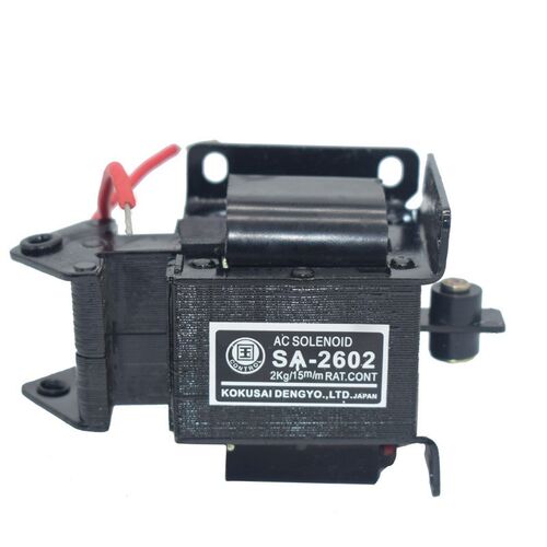 国字交流牵引电磁铁 SA-2602 吸力2kg 19.6N 行程15mm 220V