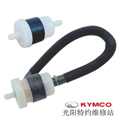 光阳原厂劲丽锋丽动丽110 125 化油器版豪迈巡洋舰汽油滤清器滤芯