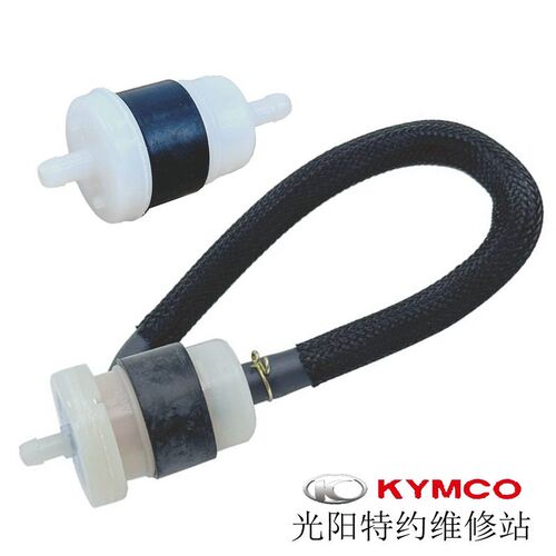 光阳原厂劲丽锋丽动丽110 125 化油器版豪迈巡洋舰汽油滤清器滤芯