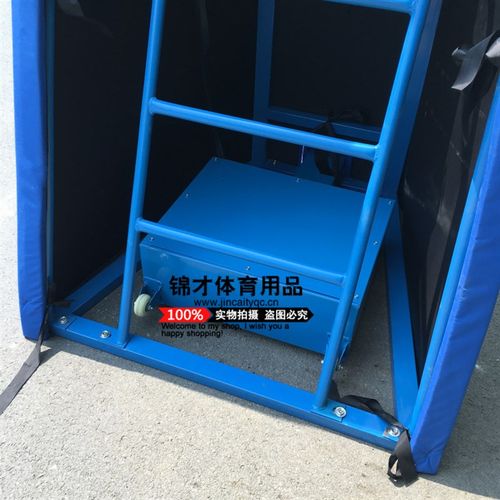 高档手摇升降式比赛气排球柱/网架 移动式排球柱/沙滩排球架子