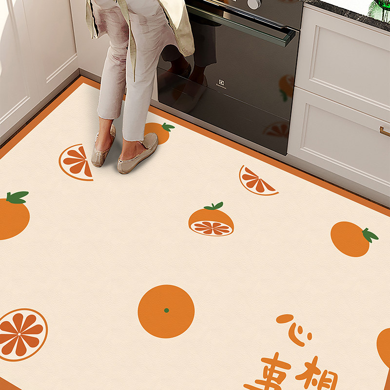 pvc可擦厨房地垫玄关入户耐脏可裁剪皮革地毯防滑防水油家用脚垫,居家布艺,厨房地垫,淘宝优惠券,粉丝福利购,淘宝优惠卷