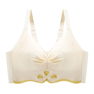 大胸显小胸内衣女士全罩杯薄款聚拢防下垂收副乳提拉承托力强文胸