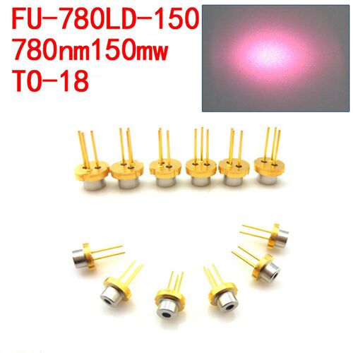 780nm150mw进口激光二极管发光激光头镭射灯近红外发光管镭射头
