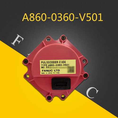 发那科FANUC电机编码器 原装传感器A860-0360-V501 二手