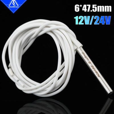 Mellow 高品质6*47.5mm 80w  12V 24V加热管超级火山3D打印机配件
