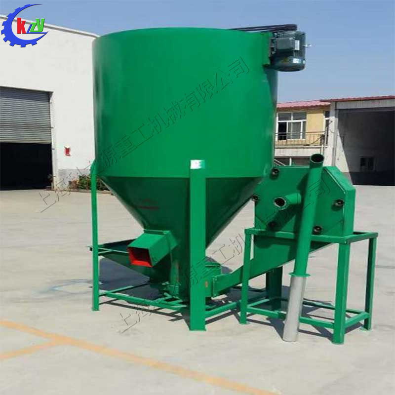 养殖场小型饲料搅拌机 自吸式粉碎饲料搅拌一体机 五谷杂粮粉碎机
