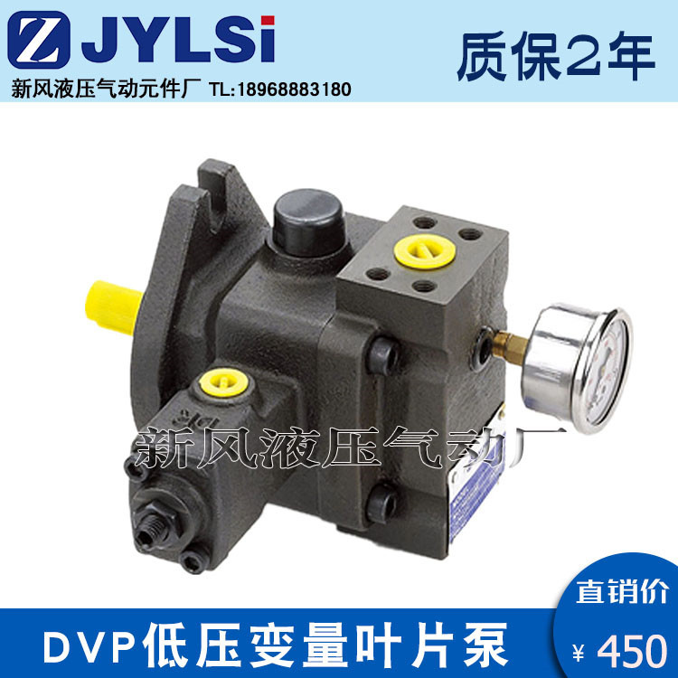 低压变量叶片泵DVP1-12/15/20-70 DVP2/30/40-70 带压力表DVP-20