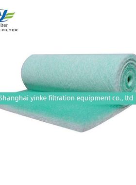 玻纤漆雾毡阻漆网烤漆房底棉地棉玻璃纤维喷漆房过滤棉60 80100mm