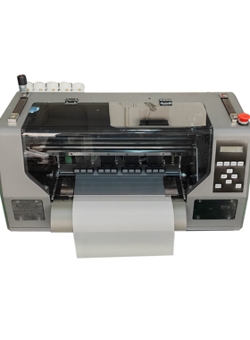 现货A3白墨DTF打印机 抖粉烫画机数码印花短袖帽子T恤XP600双头