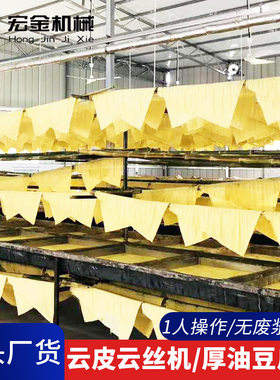 源头工厂定制云皮机 汽锅加热全不锈钢云南王中王豆皮机云皮机器