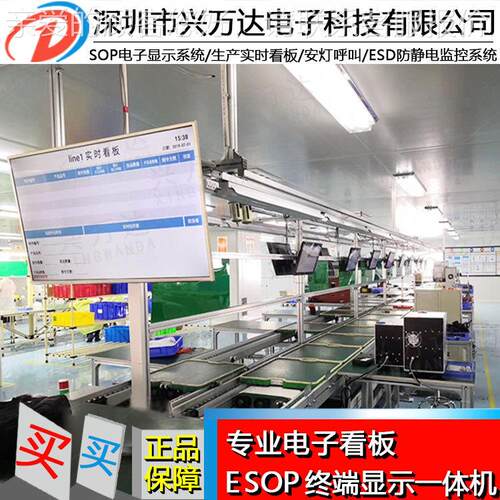 兴万生产车间小品精益精车间达生产进 度看求板ANXWD-X185DON呼叫