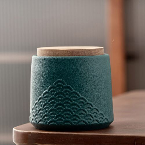 宠物骨灰盒骨灰罐中号陶瓷密封防潮G骨灰坛猫狗去世殡葬祭祀用品