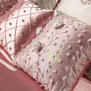 公主房样板间女孩样板房十件套 床品多件套装 法式 床上用品定制欧式