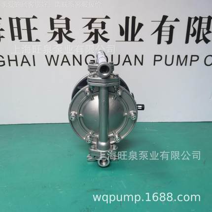 上海旺动泉QBY3-15TF气F不锈钢气隔膜泵、P耐腐双隔GYU膜泵、动泵
