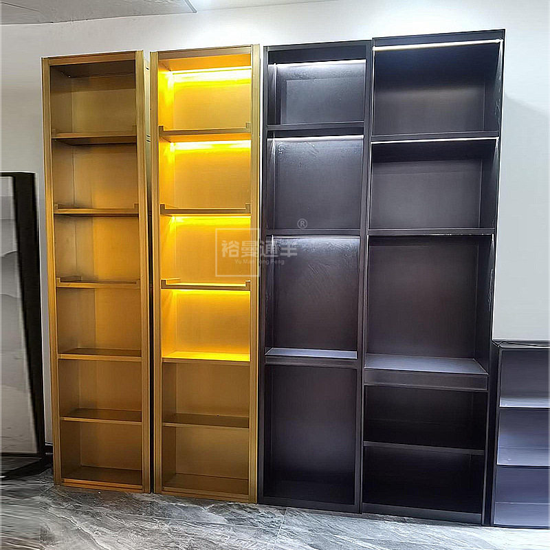 客厅嵌入式电视壁龛金属站立柜层板柜带灯置物柜轻奢不锈钢钢板柜,金属材料及制品,不锈钢制品,淘宝优惠券,粉丝福利购,淘宝优惠卷