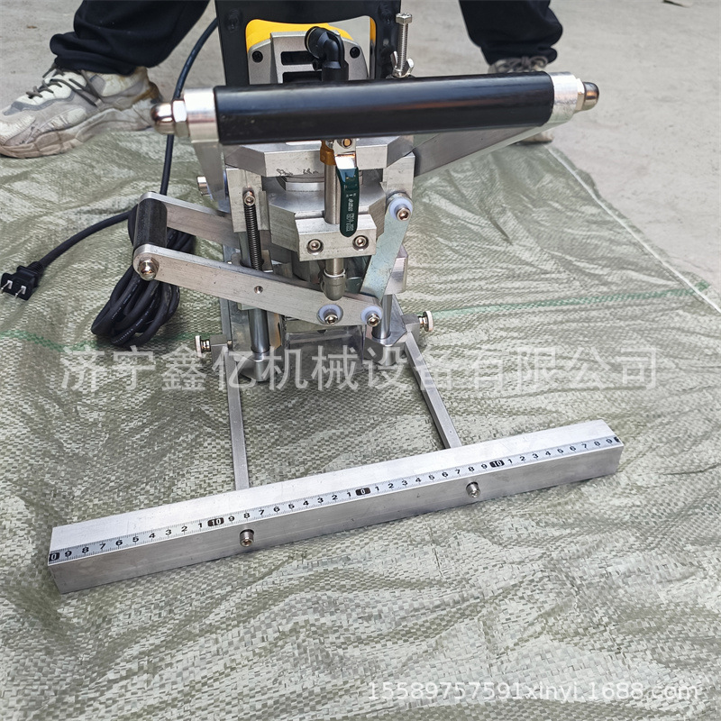 带标尺得伟背栓干挂打孔机瓷砖干挂开孔机大理石瓷砖干挂背栓钻孔